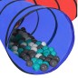 vidaXL Túnel de juegos para niños con 250 bolas multicolor vidaXL Túnel de juegos para niños con 250 bolas multicolor