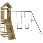 vidaXL Parque infantil de exterior madera de pino impregnada vidaXL Parque infantil de exterior madera de pino impregnada