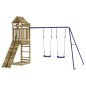 vidaXL Parque infantil de exterior madera de pino impregnada vidaXL Parque infantil de exterior madera de pino impregnada