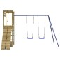 vidaXL Parque infantil de exterior madera de pino impregnada vidaXL Parque infantil de exterior madera de pino impregnada