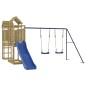 vidaXL Parque infantil de exterior madera de pino impregnada vidaXL Parque infantil de exterior madera de pino impregnada