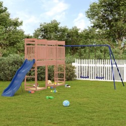 vidaXL Parque infantil de exterior madera maciza Douglas