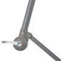 vidaXL Sombrilla voladiza con poste de aluminio negro 300 cm vidaXL Sombrilla voladiza con poste de aluminio negro 300 cm