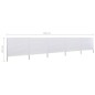 vidaXL Paravientos de playa de 5 paneles tela blanco arena 600x160cm vidaXL Paravientos de playa de 5 paneles tela blanco arena 600x160cm