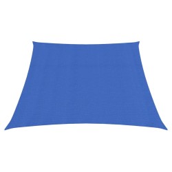 vidaXL Toldo de vela HDPE azul 160 g/m² 3/4x2 m