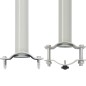 vidaXL Toldo lateral retráctil para patio 160x300 cm crema vidaXL Toldo lateral retráctil para patio 160x300 cm crema