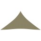vidaXL Toldo de vela triangular tela Oxford beige 3x4x4 m vidaXL Toldo de vela triangular tela Oxford beige 3x4x4 m