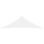 vidaXL Toldo de vela triangular tela Oxford blanco 5x5x6 m vidaXL Toldo de vela triangular tela Oxford blanco 5x5x6 m