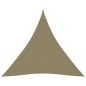 vidaXL Toldo de vela triangular tela Oxford beige 4x4x4 m vidaXL Toldo de vela triangular tela Oxford beige 4x4x4 m
