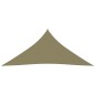 vidaXL Toldo de vela triangular tela Oxford beige 4x4x4 m vidaXL Toldo de vela triangular tela Oxford beige 4x4x4 m