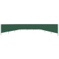 vidaXL Paravientos de 9 paneles tela verde 1200x120 cm vidaXL Paravientos de 9 paneles tela verde 1200x120 cm