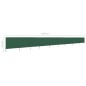 vidaXL Paravientos de 9 paneles tela verde 1200x120 cm vidaXL Paravientos de 9 paneles tela verde 1200x120 cm