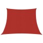 vidaXL Toldo de vela HDPE rojo 160 g/m² 3/4x2 m vidaXL Toldo de vela HDPE rojo 160 g/m² 3/4x2 m