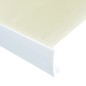 vidaXL Toldo de carrete motorizado color crema 450x300 cm
