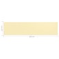 vidaXL Toldo para balcón HDPE beige 120x500 cm vidaXL Toldo para balcón HDPE beige 120x500 cm