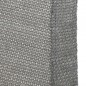 Livin'outdoor Toldo cuadrado Iseo HDPE gris 3,6x3,6 m