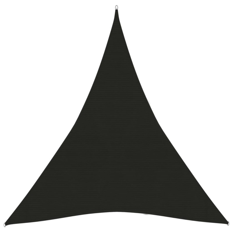 vidaXL Toldo de vela negro HDPE 160 g/m² 4x5x5 m vidaXL Toldo de vela negro HDPE 160 g/m² 4x5x5 m