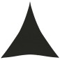vidaXL Toldo de vela negro HDPE 160 g/m² 4x5x5 m vidaXL Toldo de vela negro HDPE 160 g/m² 4x5x5 m