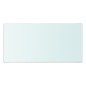 vidaXL Estantes 2 unidades panel de vidrio transparente 60x30 cm vidaXL Estantes 2 unidades panel de vidrio transparente 60x30 cm