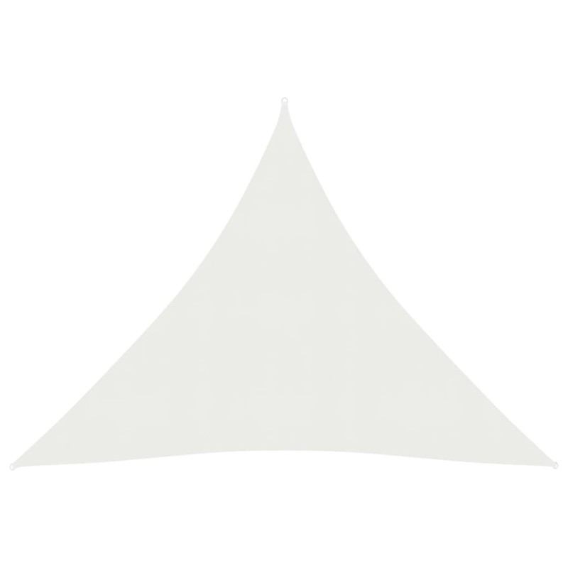 vidaXL Toldo de vela blanco HDPE 160 g/m² 4x4x4 m vidaXL Toldo de vela blanco HDPE 160 g/m² 4x4x4 m