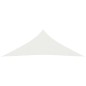 vidaXL Toldo de vela blanco HDPE 160 g/m² 4x4x4 m vidaXL Toldo de vela blanco HDPE 160 g/m² 4x4x4 m