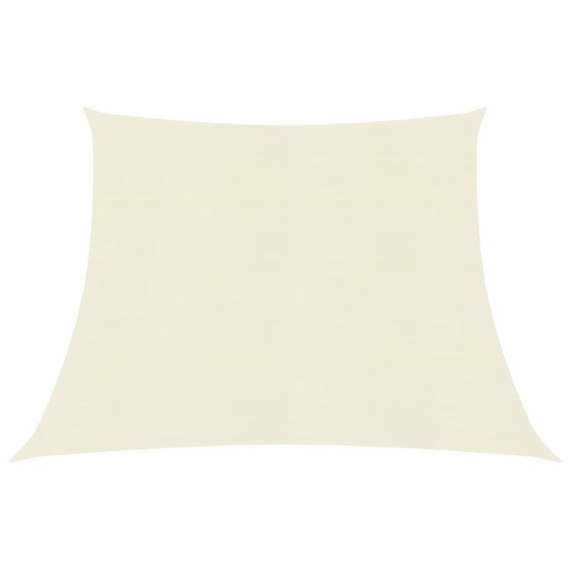 vidaXL Toldo de vela HDPE crema 160 g/m² 3/4x2 m vidaXL Toldo de vela HDPE crema 160 g/m² 3/4x2 m