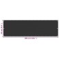vidaXL Toldo para balcón HDPE gris antracita 90x300 cm vidaXL Toldo para balcón HDPE gris antracita 90x300 cm