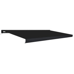 vidaXL Toldo de carrete motorizado antracita 500x300 cm