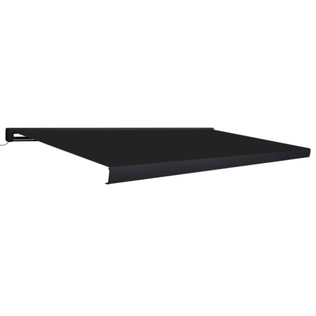 vidaXL Toldo de carrete motorizado antracita 500x300 cm