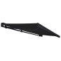 vidaXL Toldo de carrete motorizado antracita 500x300 cm