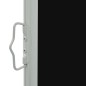vidaXL Toldo lateral retráctil de jardín negro 80x300 cm vidaXL Toldo lateral retráctil de jardín negro 80x300 cm