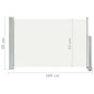 vidaXL Toldo lateral retráctil de jardín color crema 60x300 cm vidaXL Toldo lateral retráctil de jardín color crema 60x300 cm