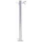 vidaXL Fuente de agua para jardín acero inoxidable redonda 80 cm vidaXL Fuente de agua para jardín acero inoxidable redonda 80 cm