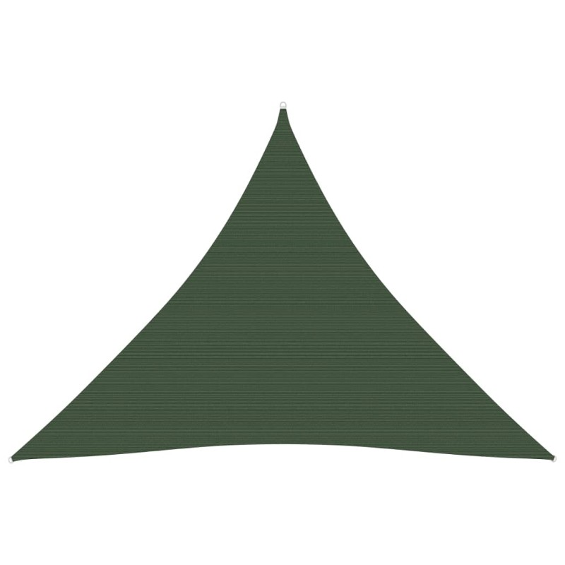 vidaXL Toldo de vela verde oscuro HDPE 160 g/m² 4x4x4 m vidaXL Toldo de vela verde oscuro HDPE 160 g/m² 4x4x4 m