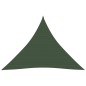 vidaXL Toldo de vela verde oscuro HDPE 160 g/m² 4x4x4 m vidaXL Toldo de vela verde oscuro HDPE 160 g/m² 4x4x4 m