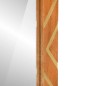 vidaXL Espejo de baño madera maciza mango marrón y cristal 50x70x3 cm vidaXL Espejo de baño madera maciza mango marrón y cristal 50x70x3 cm