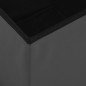 vidaXL Taburetes de almacenaje plegables 2 uds gris PVC vidaXL Taburetes de almacenaje plegables 2 uds gris PVC
