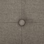 vidaXL Banco de almacenamiento plegable lino sintético gris taupe vidaXL Banco de almacenamiento plegable lino sintético gris taupe