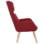 vidaXL Sillón de relax de terciopelo rojo vino tinto vidaXL Sillón de relax de terciopelo rojo vino tinto