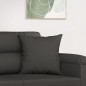 vidaXL Cojines decorativos 2 uds tela microfibra gris oscuro 40x40 cm vidaXL Cojines decorativos 2 uds tela microfibra gris oscuro 40x40 cm