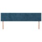 vidaXL Cabeceros 2 unidades de terciopelo azul oscuro 80x5x78/88 cm vidaXL Cabeceros 2 unidades de terciopelo azul oscuro 80x5x78/88 cm