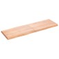 vidaXL Tablero mesa madera tratada borde natural marrón 160x50x(2-6)cm vidaXL Tablero mesa madera tratada borde natural marrón 160x50x(2-6)cm