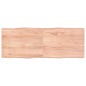 vidaXL Tablero mesa madera tratada borde natural marrón 160x60x(2-6)cm vidaXL Tablero mesa madera tratada borde natural marrón 160x60x(2-6)cm