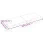 vidaXL Tablero mesa madera tratada borde natural marrón 160x60x(2-6)cm vidaXL Tablero mesa madera tratada borde natural marrón 160x60x(2-6)cm