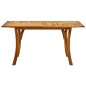 vidaXL Juego de comedor de jardín de 5 piezas beige vidaXL Juego de comedor de jardín de 5 piezas beige