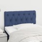 vidaXL Cabecero de tela azul 80x7x78/88 cm vidaXL Cabecero de tela azul 80x7x78/88 cm