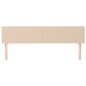 vidaXL Cabeceros 2 unidades cuero sintético capuchino 80x5x78/88 cm vidaXL Cabeceros 2 unidades cuero sintético capuchino 80x5x78/88 cm