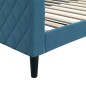 vidaXL Sofá cama terciopelo azul 100x200 cm vidaXL Sofá cama terciopelo azul 100x200 cm