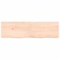 vidaXL Encimera de baño madera maciza sin tratar 140x40x(2-6) cm vidaXL Encimera de baño madera maciza sin tratar 140x40x(2-6) cm