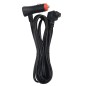 vidaXL Nevera con ruedas y adaptador PP y PE negro y gris 60 L vidaXL Nevera con ruedas y adaptador PP y PE negro y gris 60 L